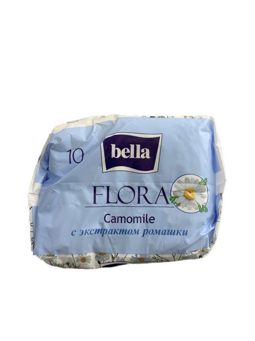 Прокладки "Bella" Flora Ромашка 4 капли №10 (10 шт.упак)