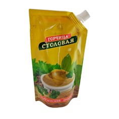 Горчица 150 гр "Столовая" Дой-Пак Горчица 150 гр "Столовая" Дой-Пак