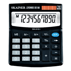 Калькулятор настольный малый SK-310ll 100*124*32мм Калькулятор настольный малый SK-310ll 100*124*32мм