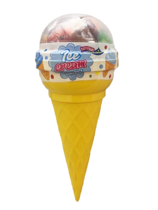 Карамель на палочке в копилке светящ "Ice cream" + сюрприз 70гр Карамель на палочке в копилке светящ "Ice cream" + сюрприз 70гр