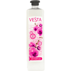 Пена для ванн 1000 мл "Vesta", Цветущий сад Пена для ванн 1000 мл "Vesta", Цветущий сад