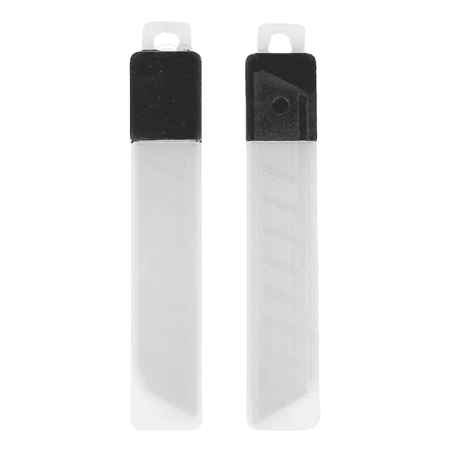 Набор лезвий для ножей канцелярских 18 мм (10 шт.набор)