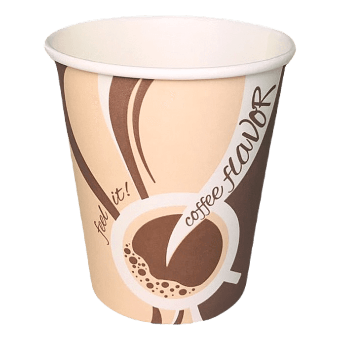 Стакан бумажный 185 мл "Coffee Flavor" D-73 мм ЕСО