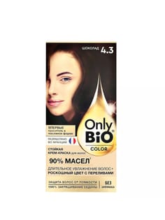 Крем-краска для волос "Only Bio Color", 4.3 Шоколад Крем-краска для волос "Only Bio Color", 4.3 Шоколад