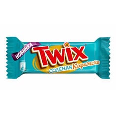 Шоколадный батончик "Twix" Соленая карамель 55 г Шоколадный батончик "Twix" Соленая карамель 55 г