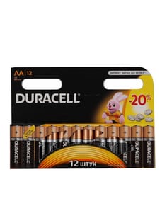 Батарейка "Duracell" Пальчик Оригинал AA LR6 Батарейка "Duracell" Пальчик Оригинал AA LR6