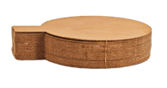 Подложка под торт 60*95 мм, толщина 0,8 мм, овальная золото Подложка под торт 60*95 мм, толщина 0,8 мм, овальная золото