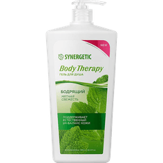 Гель для душа 900 мл SYNERGETIC Body Therapy, Мятная свежесть Гель для душа 900 мл SYNERGETIC Body Therapy, Мятная свежесть