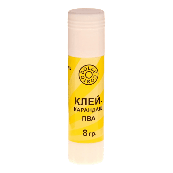 Клей-карандаш PVA 8 г Dolce Клей-карандаш PVA 8 г Dolce