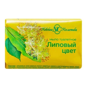 Мыло кусковое 90 г туалетное "Липовый цвет" НК Мыло кусковое 90 г туалетное "Липовый цвет" НК