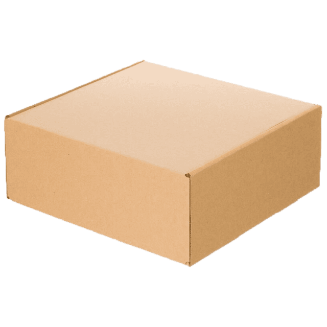 Коробка для транспортировки 230*230*100 БУРЫЙ, Т-11/Профиль Е, самосборная