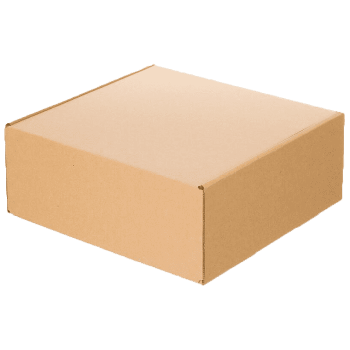 Коробка для транспортировки 230*230*100 БУРЫЙ, Т-11/Профиль Е, самосборная