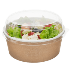Контейнер/салатник/супница бумажный круглый 750 мл КРАФТ OSQ Round Bowl D-150 мм для супов, мороженого, каш, без крышки Контейнер/салатник/супница бумажный круглый 750 мл КРАФТ OSQ Round Bowl D-150 мм для супов, мороженого, каш, без крышки