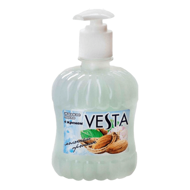 Жидкое мыло 315 мл "Vesta" дозатор, Молочный протеин