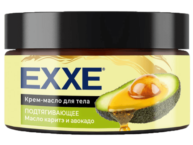 Крем-масло для тела 250 мл "EXXE" подтягивающее, Масло каритэ и авокадо