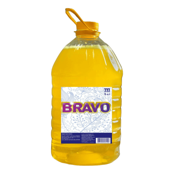 Жидкое мыло 5 л "BRAVO", Лимон Жидкое мыло 5 л "BRAVO", Лимон