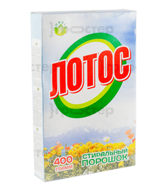 Стиральный порошок 400 г "ЛОТОС" Стиральный порошок 400 г "ЛОТОС"