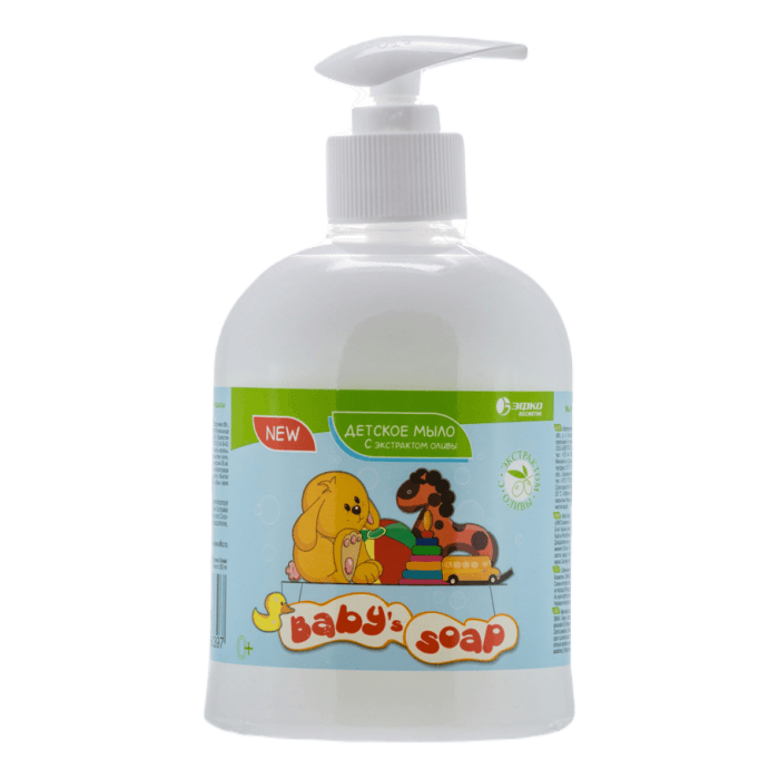 Жидкое мыло 500 мл "Babys soap" детское ЭФКО, С экстрактом оливы Жидкое мыло 500 мл "Babys soap" детское ЭФКО, С экстрактом оливы