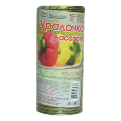 Крышка D-82 мм металлич "Уралочка" для стеклобанок Крышка D-82 мм металлич "Уралочка" для стеклобанок