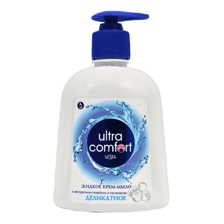 Жидкое мыло 315 мл "Vesta" Антибактериальное Ultra comfort, Деликатное