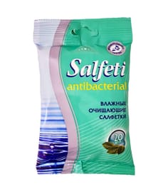 Салфетка влажная 20 шт. "Salfeti" (20 салф.шт) Салфетка влажная 20 шт. "Salfeti" (20 салф.шт)