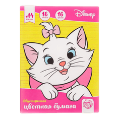 Бумага цветная двусторонняя А4, 16 листов, 16 цветов "Кошечка Мари" Коты-аристократы Бумага цветная двусторонняя А4, 16 листов, 16 цветов "Кошечка Мари" Коты-аристократы