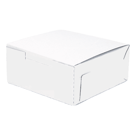 Короб картонный для десертов 140*140*60 мм самосборный СПБ