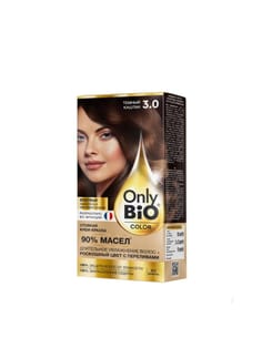 Крем-краска для волос "Only Bio Color", 3.0 Темный каштан Крем-краска для волос "Only Bio Color", 3.0 Темный каштан