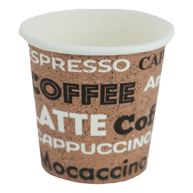 Стакан бумажный 100 мл "Coffee Coffe" D-62 мм Рр