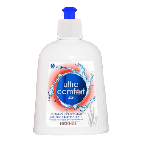 Жидкое мыло 450 мл "Vesta" Антибактериальное Ultra comfort, Нежное