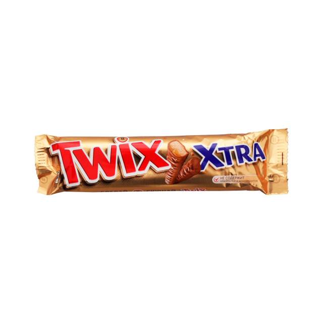 Шоколадный батончик "Twix" Экстра 82 г