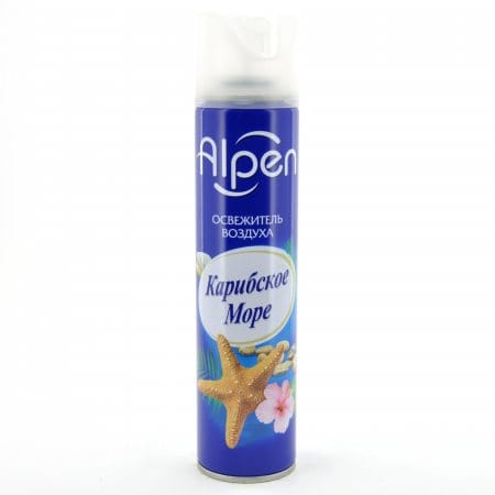 Освежитель воздуха 300 мл "ALPEN", Карибское море Освежитель воздуха 300 мл "ALPEN", Карибское море
