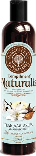 Гель для душа 335 мл "Compliment" Naturalis ЖЕНСКИЙ Магнолия и масло Ши Гель для душа 335 мл "Compliment" Naturalis ЖЕНСКИЙ Магнолия и масло Ши
