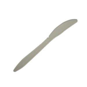 Нож одноразовый столовый 160 мм БЕЛЫЙ из кукуруз. крахмала ECO Knife white Нож одноразовый столовый 160 мм БЕЛЫЙ из кукуруз. крахмала ECO Knife white