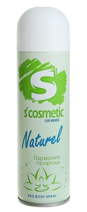 Дезодорант спрей 145 мл "S’cosmetic" ЖЕНСКИЙ Дезодорант спрей 145 мл "S’cosmetic" ЖЕНСКИЙ