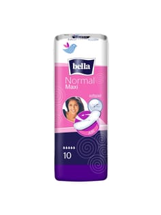 Прокладки "Bella" Normal Maxi 5 капель без крылышек фиолетовые (10 шт.упак) Прокладки "Bella" Normal Maxi 5 капель без крылышек фиолетовые (10 шт.упак)