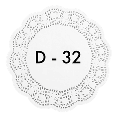 Ажурные салфетки D-32 см (250 шт.упак) Ажурные салфетки D-32 см (250 шт.упак)