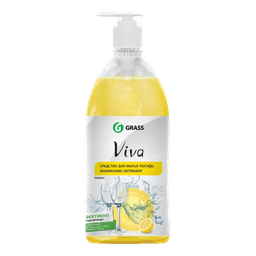 Средство для мытья посуды 1000 мл "Viva" с дозатором GRASS Средство для мытья посуды 1000 мл "Viva" с дозатором GRASS
