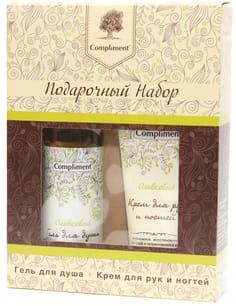 Подарочный набор "Сompliment" Олив 2 №1041/Крем для рук Оливк. 150 мл + Гель для душа Оливк. 250 мл Подарочный набор "Сompliment" Олив 2 №1041/Крем для рук Оливк. 150 мл + Гель для душа Оливк. 250 мл