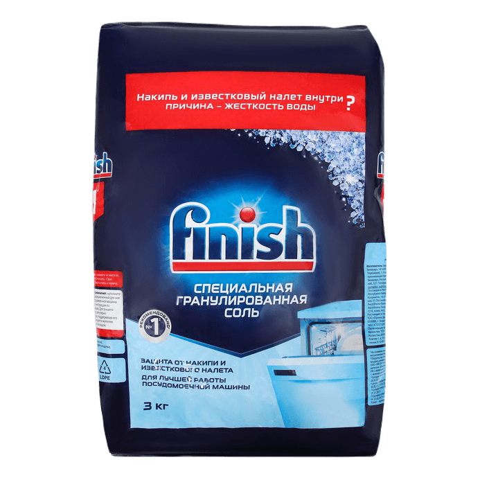 Соль для посудомоечных машин 3 кг "FINISH"