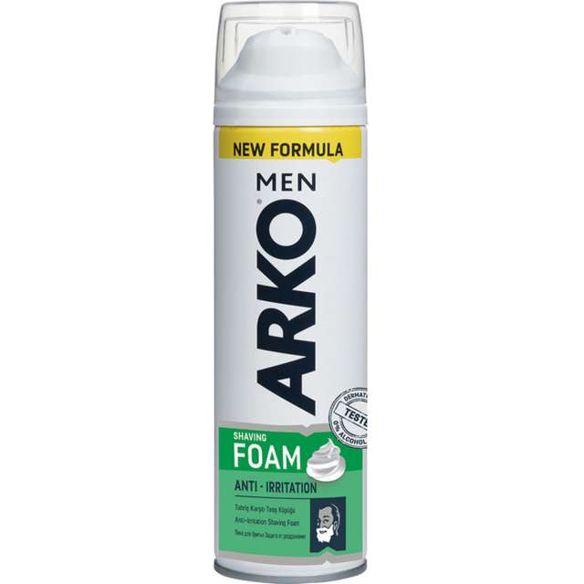 Пена для бритья "ARKO" MEN 200 мл, Anti-irritation (защита от раздрожения)