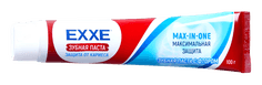 Зубная паста 100 гр EXXE Максимальная защита от кариеса Max-in-one Зубная паста 100 гр EXXE Максимальная защита от кариеса Max-in-one