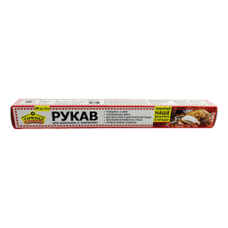 Рукав для запекания 30см*3м/12мкм с клипсами Горница Рукав для запекания 30см*3м/12мкм с клипсами Горница