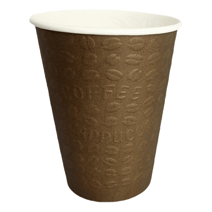 Стакан бумажный 300 мл однослойный CoffeeTouch D-90 мм SAM, Коричневый Стакан бумажный 300 мл однослойный CoffeeTouch D-90 мм SAM, Коричневый
