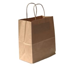 Пакет бумажный 260*150*350 КРАФТ с Крученой ручкой ECO CarrBag Пакет бумажный 260*150*350 КРАФТ с Крученой ручкой ECO CarrBag