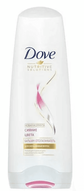 Бальзам для волос 200 мл "Dove", Сияние цвета