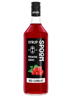 Сироп "Spoom" бутылка 1 литр, Красная смородина / RED CURRANT Сироп "Spoom" бутылка 1 литр, Красная смородина / RED CURRANT