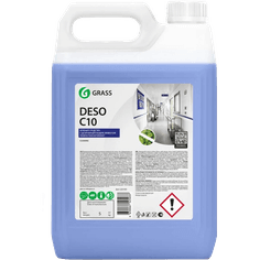 Дезинфецирующее средство 5л Grass DESO C10 с моющим эффектом Дезинфецирующее средство 5л Grass DESO C10 с моющим эффектом