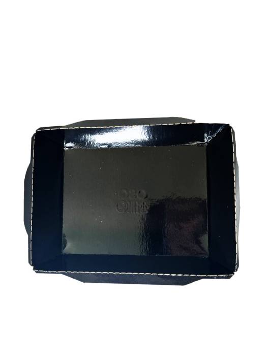 Салатник бумажный 500 мл с прозрачной крышкой 164*115*45 мм ECO OpSalad Black, Крафт