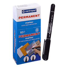 Маркер перманентный 2,0 мм черный Centropen Маркер перманентный 2,0 мм черный Centropen